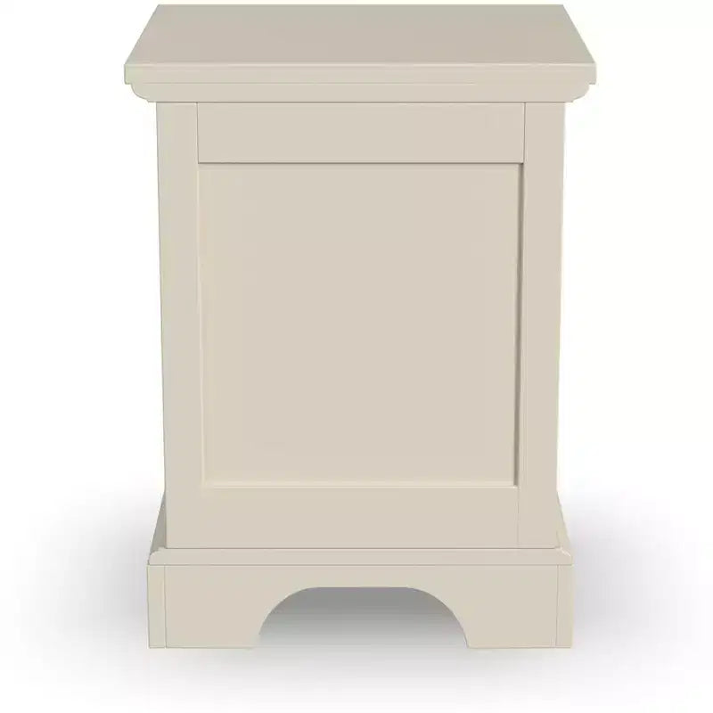 Table de chevet Naples blanche - Home Styles