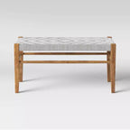 Banc tissé Lumarco naturel - Threshold™