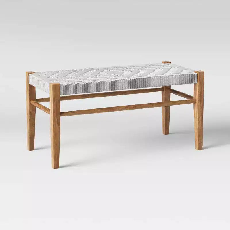 Banc tissé Lumarco naturel - Threshold™