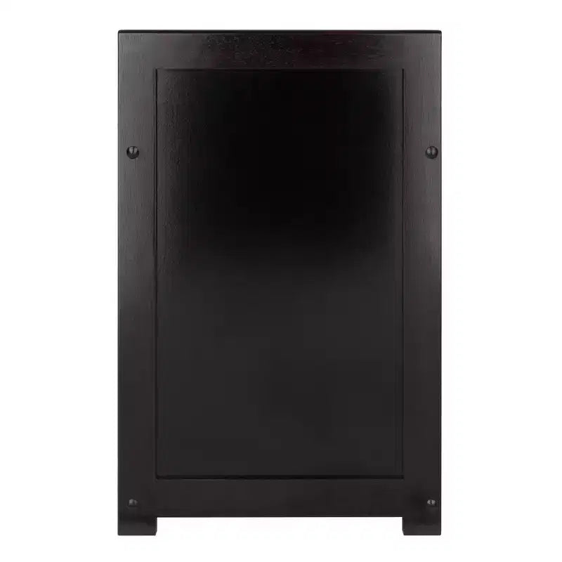 Banc de rangement 4 pièces avec paniers Espresso/Chocolat - Organisateur d'entrée en bois, Ottoman de chambre à coucher