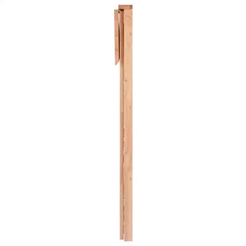 Étagère pliable 4 niveaux 42" naturelle - Winsome : Bois de hêtre, côtés à lattes, rangement pour bureau à domicile