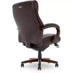 Fauteuil de Direction La-Z-Boy Coffee : Fauteuil inclinable pivotant rembourré, Structure en bois, Hauteur réglable