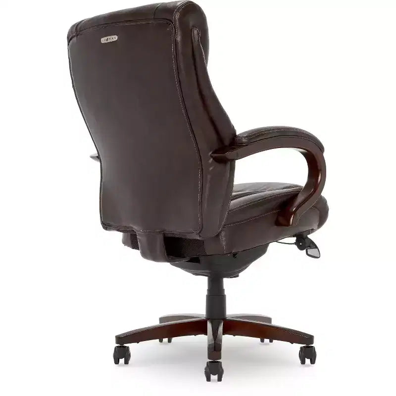Fauteuil de Direction La-Z-Boy Coffee : Fauteuil inclinable pivotant rembourré, Structure en bois, Hauteur réglable