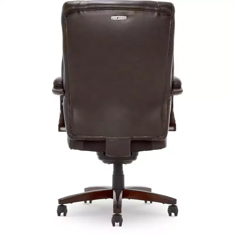 Fauteuil de Direction La-Z-Boy Coffee : Fauteuil inclinable pivotant rembourré, Structure en bois, Hauteur réglable