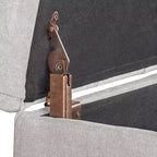 Banc de rangement capitonné Ainsley – HomePop