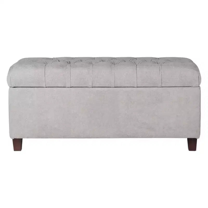 Banc de rangement capitonné Ainsley – HomePop