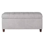 Banc de rangement capitonné Ainsley – HomePop
