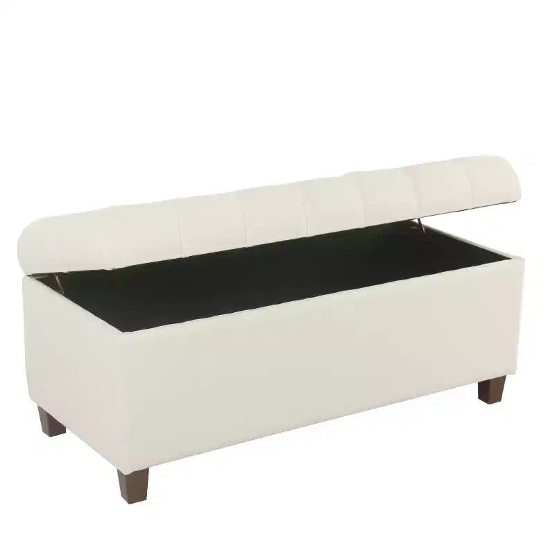Banc de rangement capitonné Ainsley – HomePop