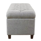 Banc de rangement capitonné Ainsley – HomePop