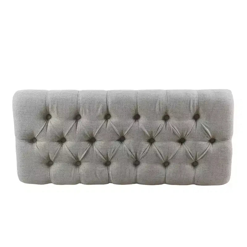 Banc de rangement capitonné Ainsley – HomePop