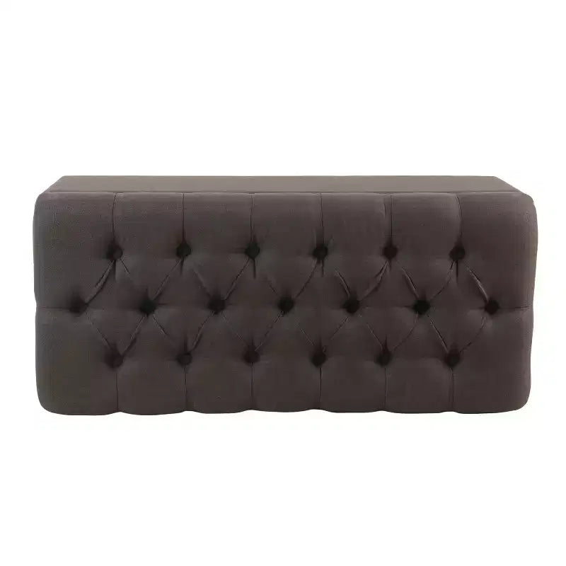 Banc de rangement capitonné Ainsley – HomePop