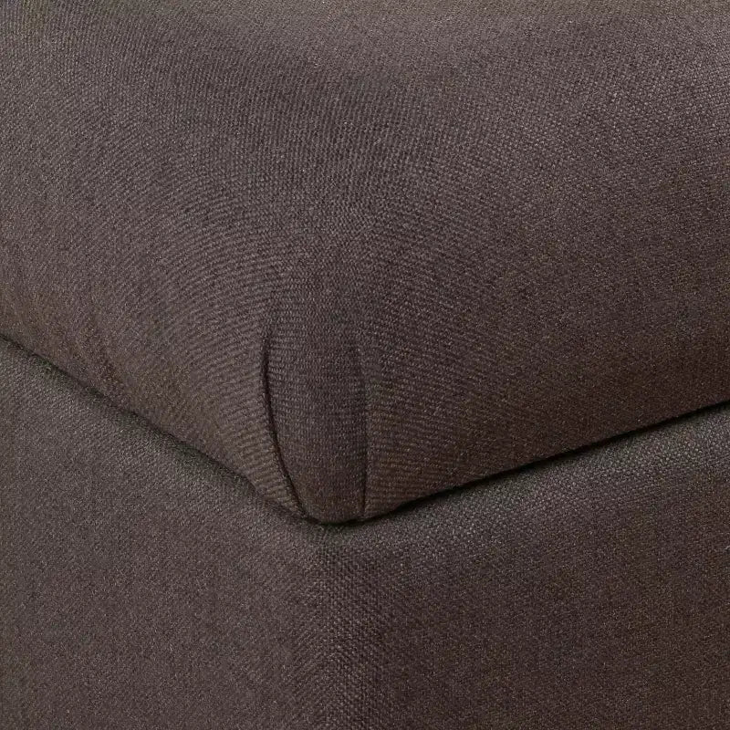 Banc de rangement capitonné Ainsley – HomePop