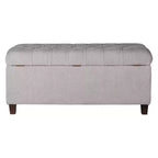 Banc de rangement capitonné Ainsley – HomePop