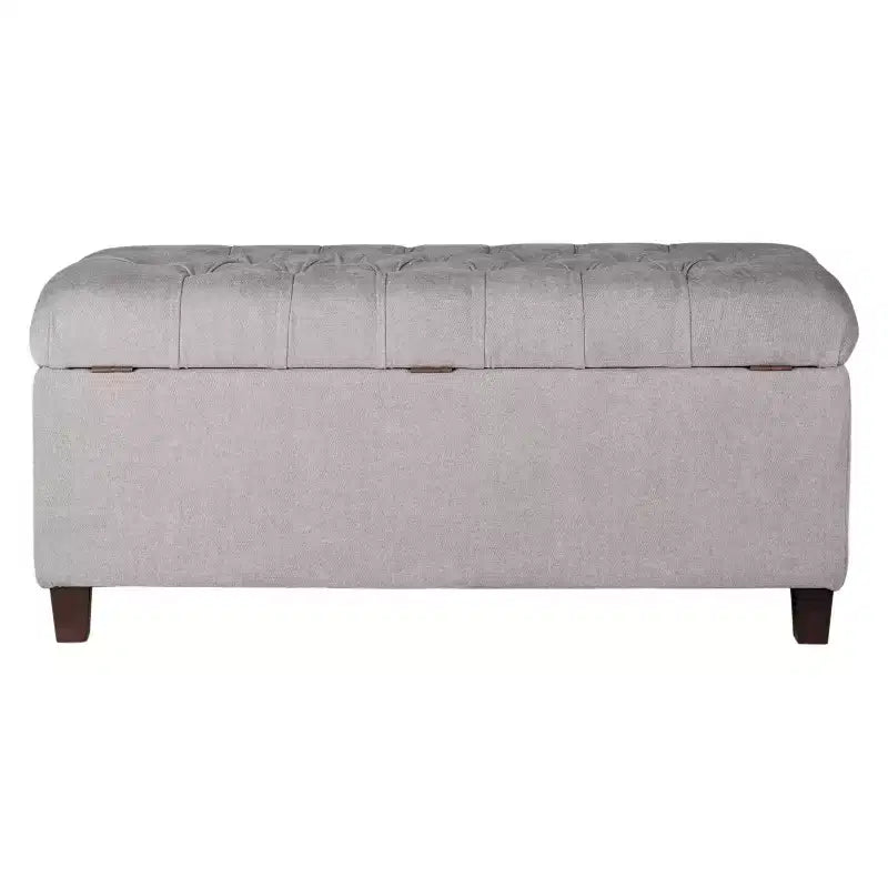 Banc de rangement capitonné Ainsley – HomePop