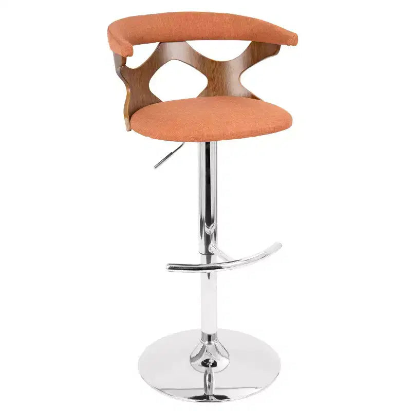 Ensemble de 2 tabourets de bar réglables Gardenia Mid-Century Modern - LumiSource
