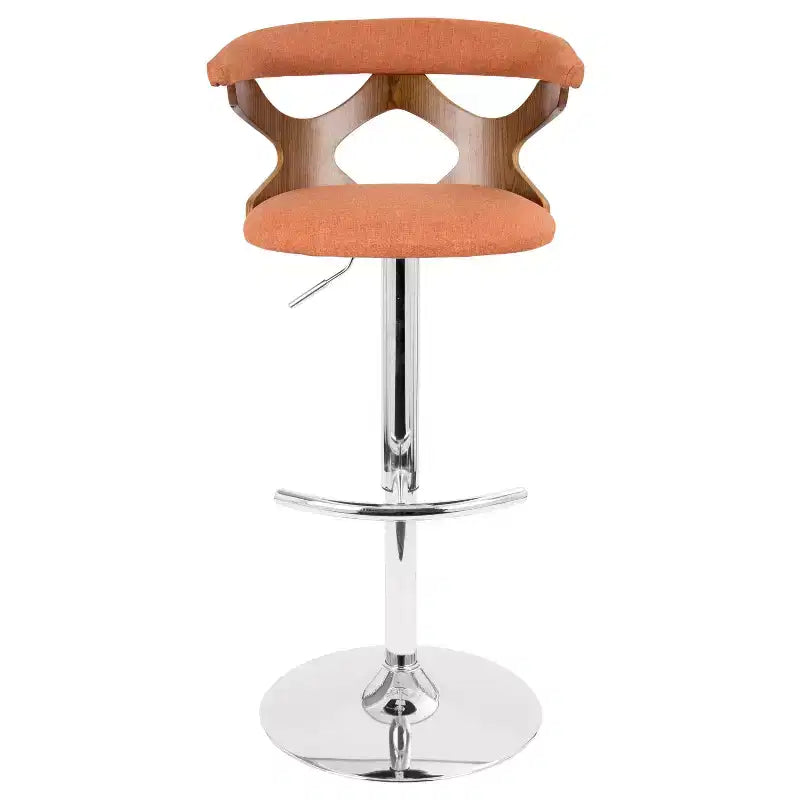 Ensemble de 2 tabourets de bar réglables Gardenia Mid-Century Modern - LumiSource