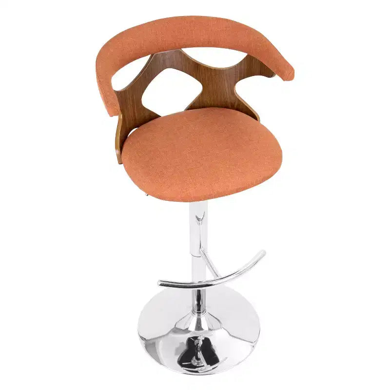 Ensemble de 2 tabourets de bar réglables Gardenia Mid-Century Modern - LumiSource