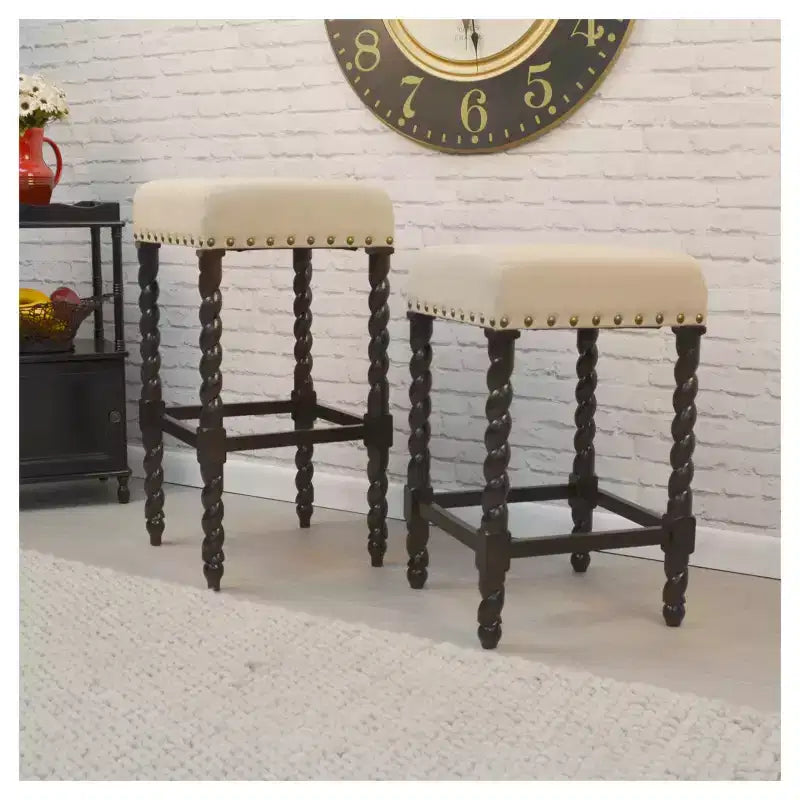 Tabouret de bar à hauteur de comptoir Carolina Living 24 Cadmus