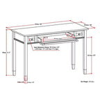 Bureau en bois massif Norfolk 48 - WyndenHall