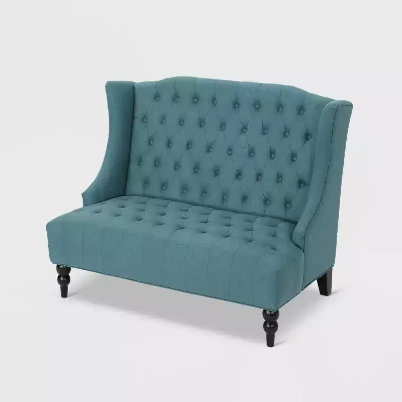 Leora Winged Loveseat - Christopher Knight Home