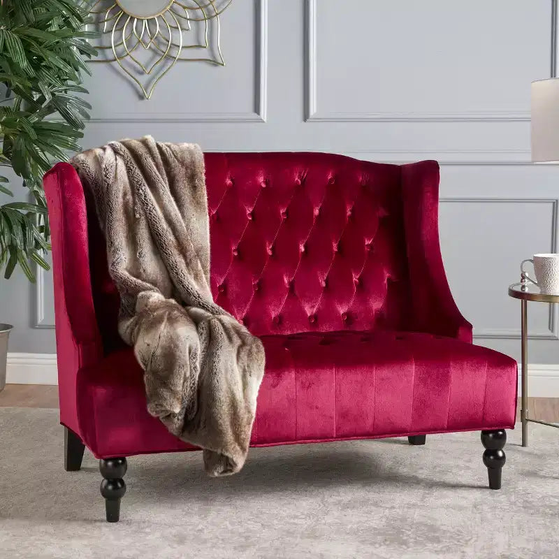 Causeuse ailée Leora - Christopher Knight Home