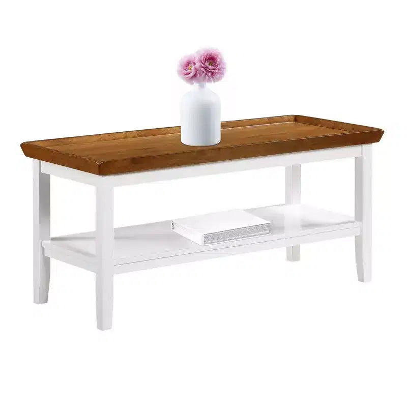 Breighton Home Shadowbrook Table basse avec étagère