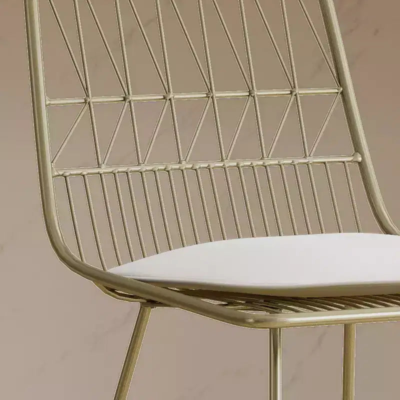 Lot de 2 tabourets de bar modernes en fer à hauteur de comptoir Walcott - Christopher Knight Home
