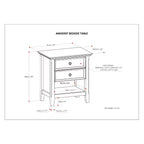Table de chevet Halifax - WyndenHall