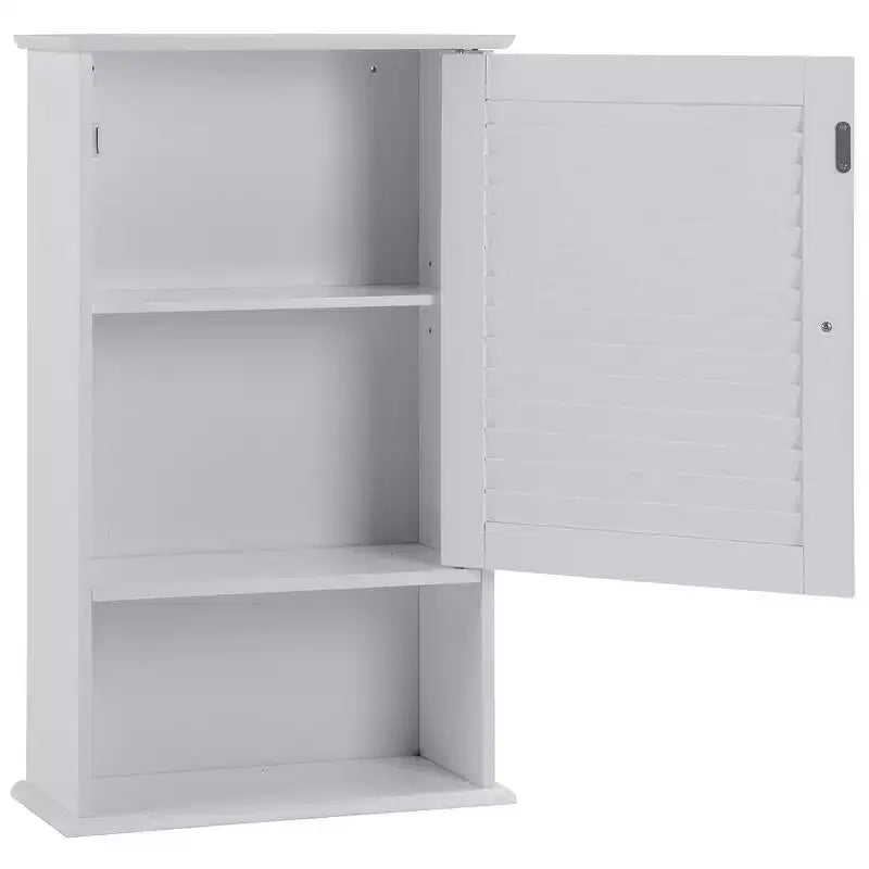 Armoire Murale de Rangement pour Salle de Bain 70 cm de Hauteur Réglable