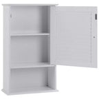 Armoire Murale de Rangement pour Salle de Bain 70 cm de Hauteur Réglable