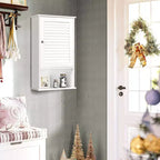 Armoire Murale de Rangement pour Salle de Bain 70 cm de Hauteur Réglable