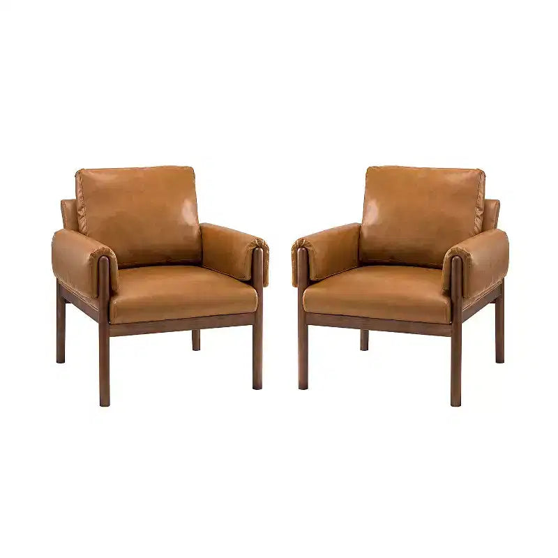 Set of 2 Stephan Armchair| ART OF LIVING DESIGNS-CAMEL