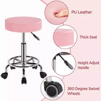 Tabourets pivotants réglables à roulettes pour usage médical/tatouage/dentaire/esthétique/massage/spa/dessin technique