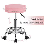 Tabourets pivotants réglables à roulettes pour usage médical/tatouage/dentaire/esthétique/massage/spa/dessin technique