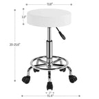 Tabourets pivotants réglables à roulettes pour usage médical/tatouage/dentaire/esthétique/massage/spa/dessin technique