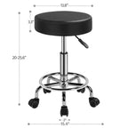 Tabourets pivotants réglables à roulettes pour usage médical/tatouage/dentaire/esthétique/massage/spa/dessin technique