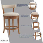 Tabouret de bar pivotant hauteur comptoir