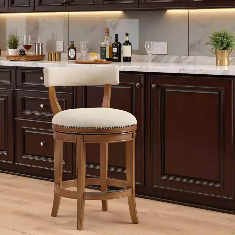 Tabouret de bar pivotant hauteur comptoir