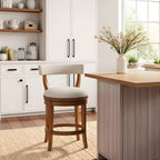 Tabouret de bar pivotant hauteur comptoir