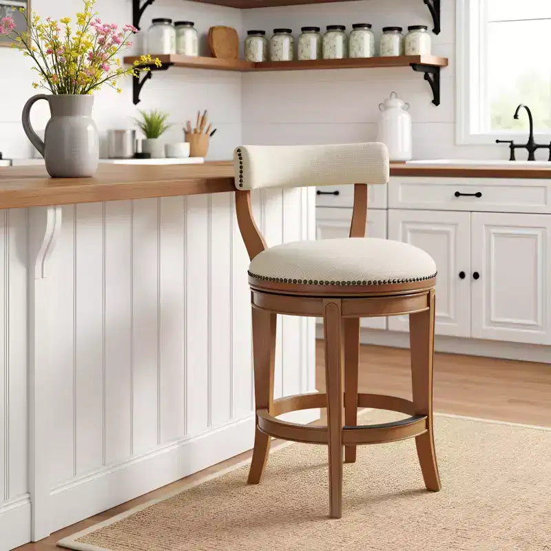 Tabouret de bar pivotant hauteur comptoir