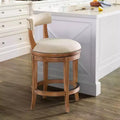 Hanover Swivel Counter Height Barstool - Alaterre Furniture